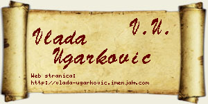 Vlada Ugarković vizit kartica